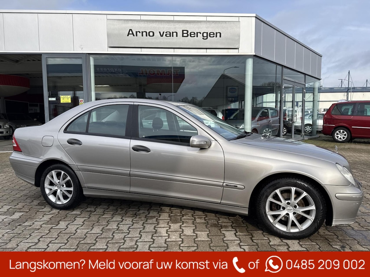 Mercedes-Benz C-klasse - 180 K. Classic 180 K. Classic, climatronic, cruisecontrol, trekhaak, nette auto ! - AutoWereld.nl