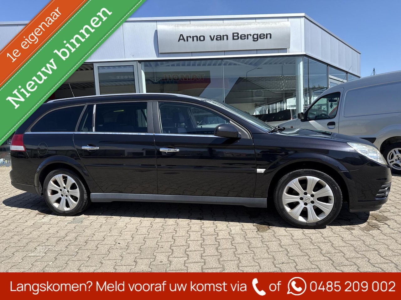 Opel Vectra Wagon - 1.8-16V Executive 1.8-16V Executive, leder, climatronic, cruisecontrol, navigatie, pdc, trekhaak, isofix, af - AutoWereld.nl