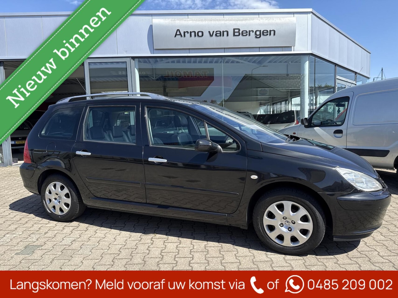 Peugeot 307 SW - 1.6-16V Pack 1.6 16V Pack, AUTOMAAT, lederen interieur, climatronic, cruisecontrol, pdc. - AutoWereld.nl