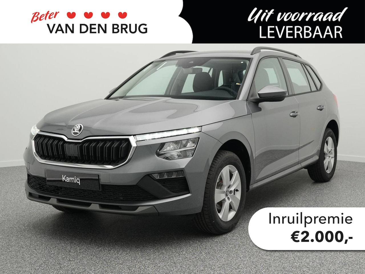 Skoda Kamiq - 1.0 TSI Selection | Private lease €429,-| Parkeersensoren | Cruise control | Apple carplay - AutoWereld.nl