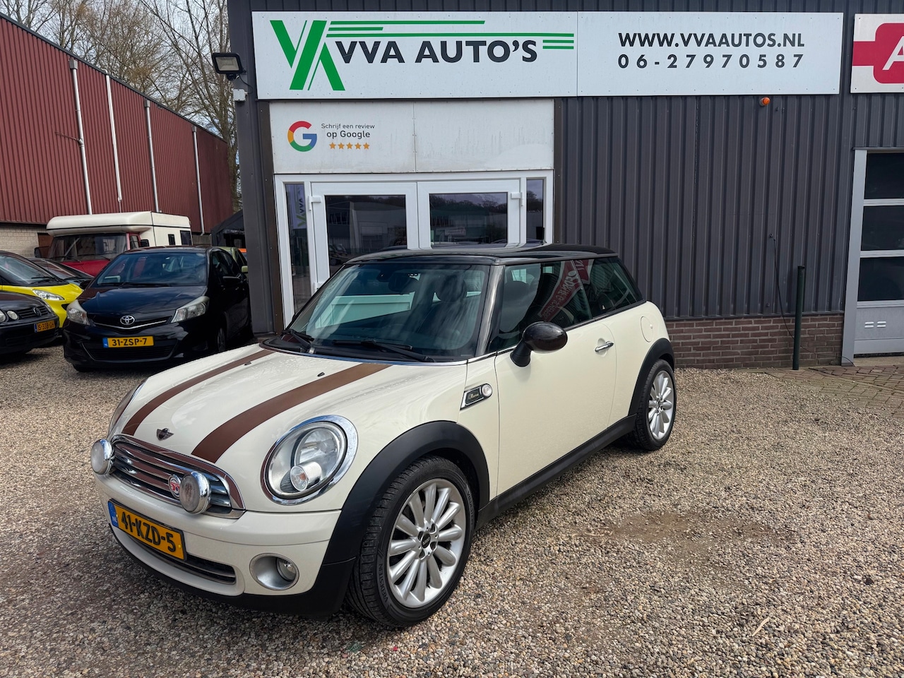 MINI Cooper - Mini 1.6 Mayfair clima, cruise control, bluetooth, APK 04-2027, 6 versnellingen! - AutoWereld.nl