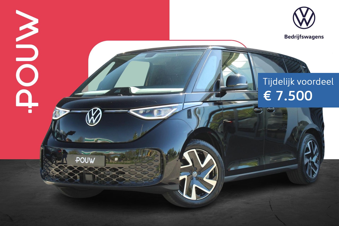 Volkswagen ID. Buzz Cargo - 340pk Bulli Limited Edition 79 kWh 4MOTION | Trekhaak Wegklapbaar - AutoWereld.nl