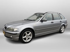 BMW 3-serie Touring - 316i Black&Silver II Liefhebbers auto | Apple carplay | Trekhaak | Navi | Cruise | Blue to
