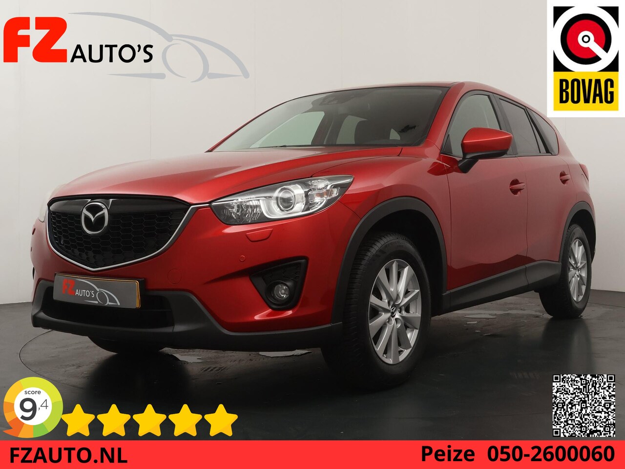 Mazda CX-5 - 2.0 Skylease+ Limited Edition 2WD - Navigatie - Lederen bekleding - Stoelverwarming - Trek - AutoWereld.nl