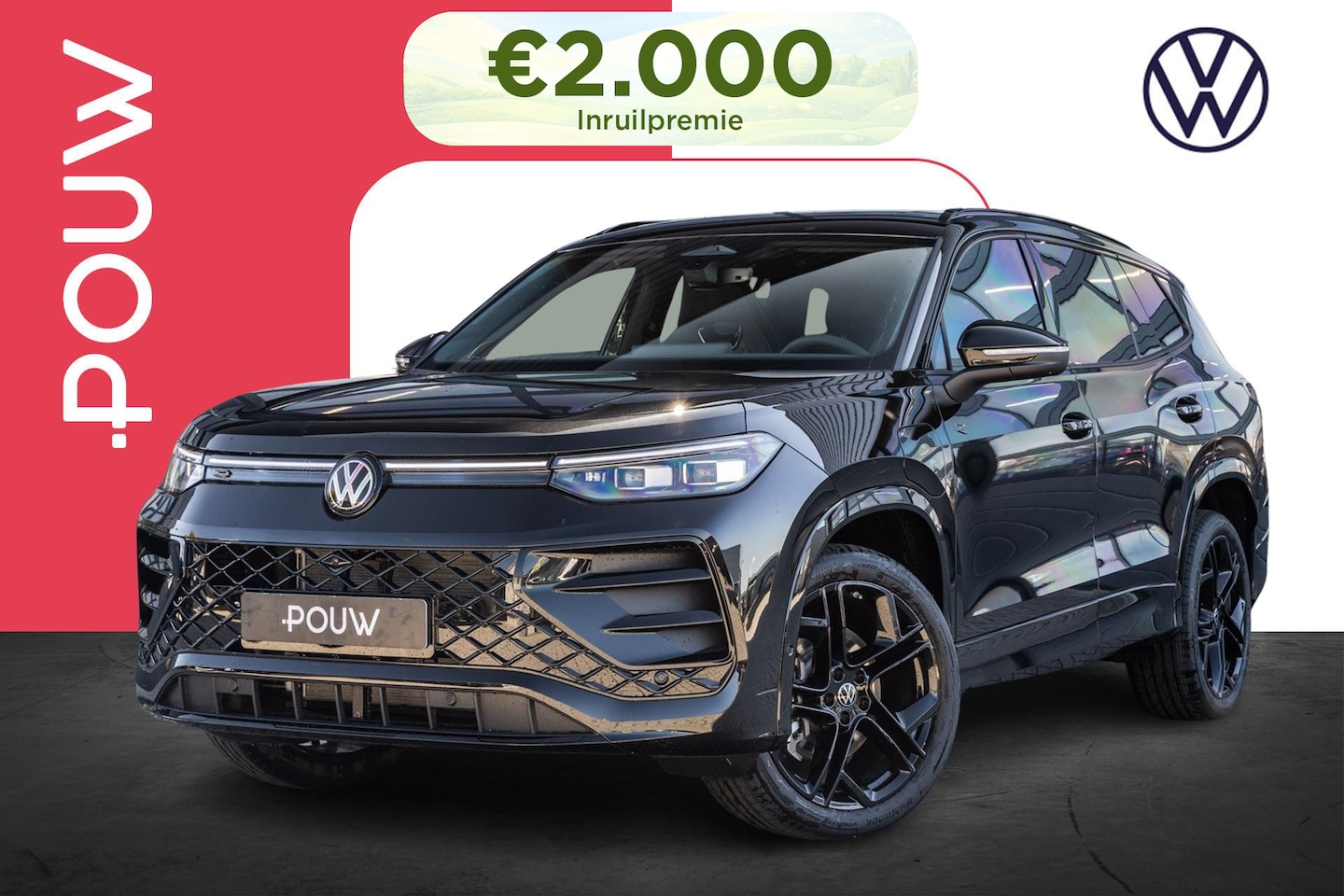 Volkswagen Tayron - 1.5 eHybrid 204pk R-Line Edition | Black Style Pakket | 20" Velgen - AutoWereld.nl