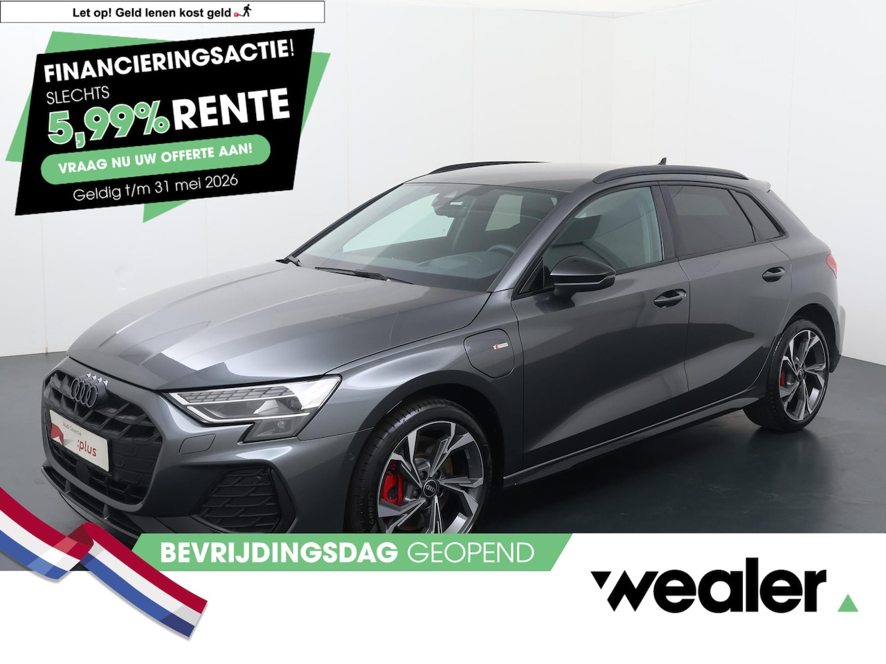 Audi A3 Sportback - 45 TFSI e S edition Competition | 272 PK | SoH 97% | Trekhaak | Head-up display | Adaptive - AutoWereld.nl