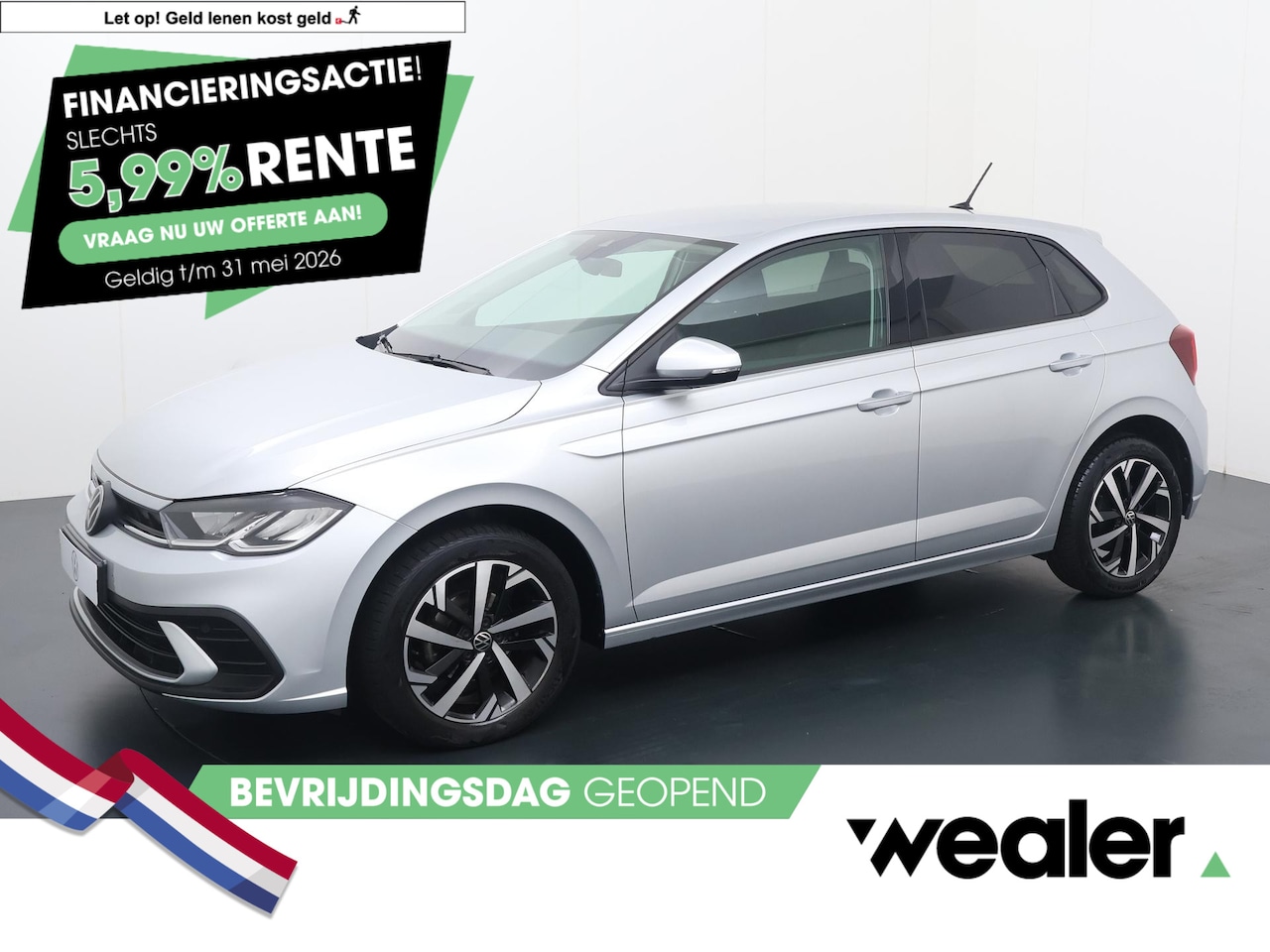 Volkswagen Polo - 1.0 TSI Life Business | 95 PK | Stoel verwarming | Adaptive cruise control | Apple Carplay - AutoWereld.nl