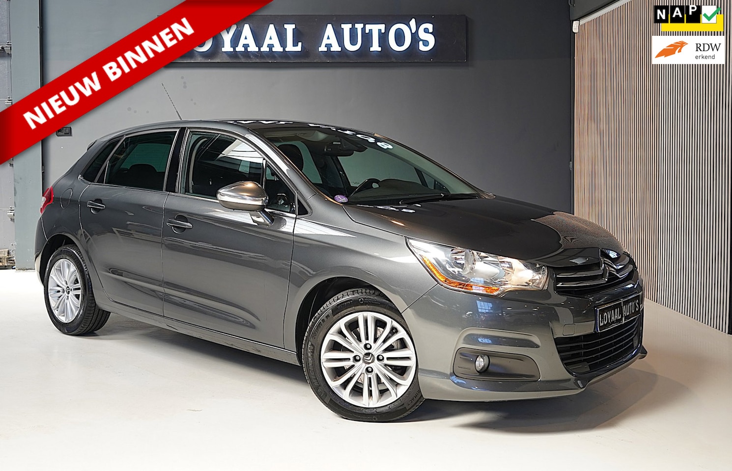 Citroën C4 - 1.2 PureTech Exclusive | 1E EIG |NAVI | AIRCO | CRUISE | PDC | ELEK.RAMEN | NAP | APK. - AutoWereld.nl