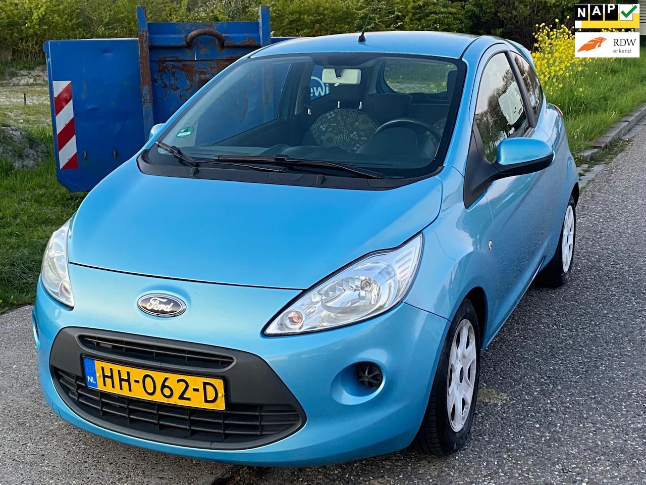 Ford Ka - 1.2 Style start/stop Airco Electric pakket Audio-CD/MP3 Hill hold functie Colorpakket ESP - AutoWereld.nl