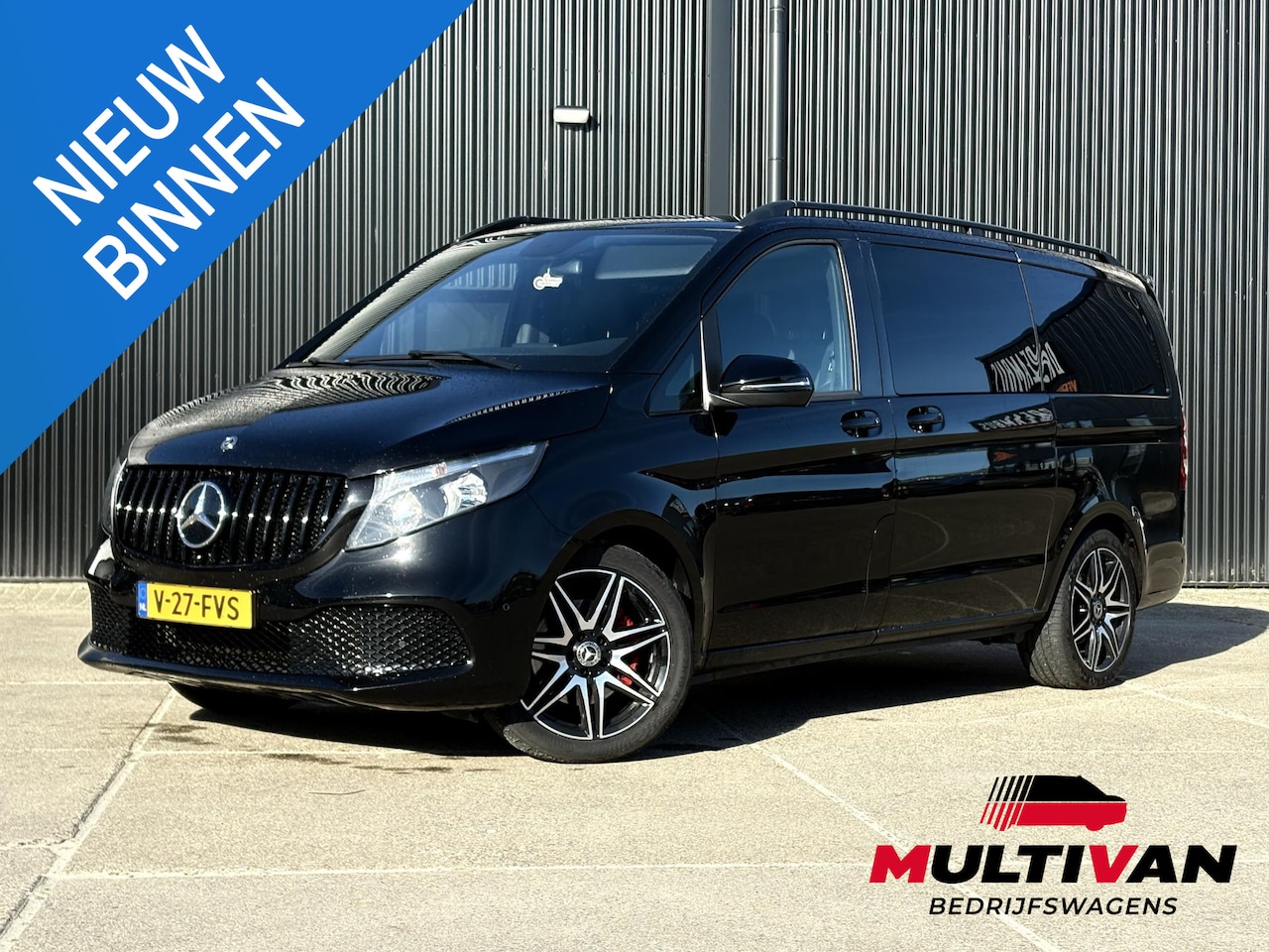 Mercedes-Benz V-klasse - 250d Lang DC Avantgarde | MARGE | LEDER | STOELVERW. | 2x SCHUIFD | EL KLEP | - AutoWereld.nl