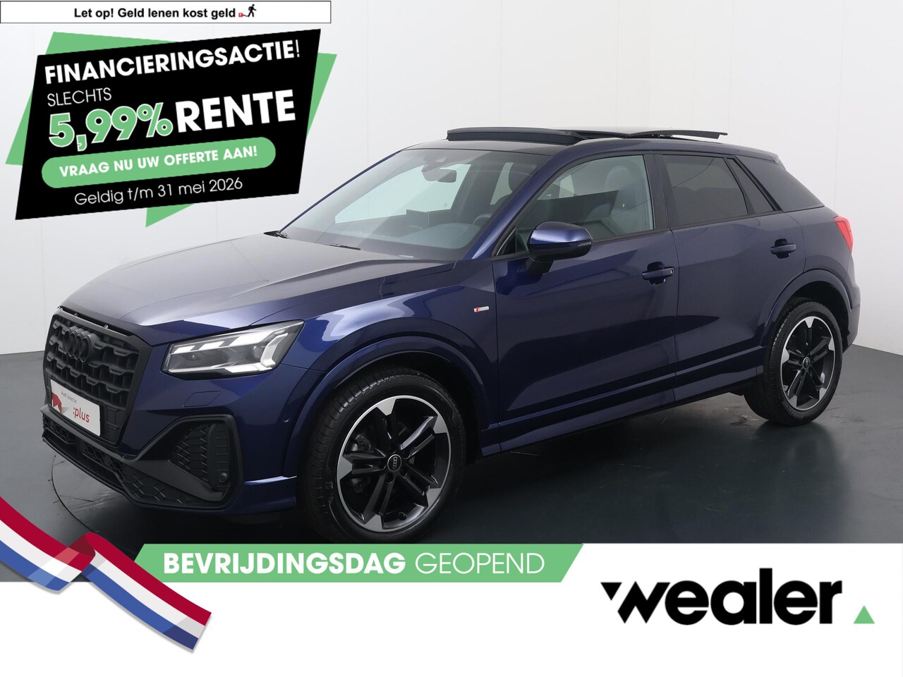 Audi Q2 - 35 TFSI S Edition | 150 PK | Automaat | Panoramadak | Trekhaak | Matrix LED koplampen | S - AutoWereld.nl