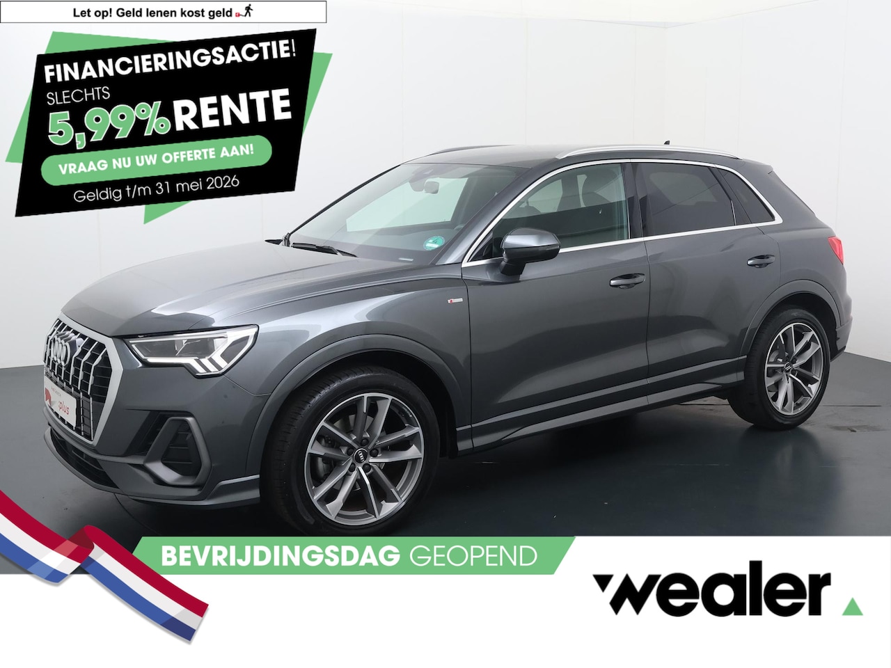 Audi Q3 - 35 TFSI S Line Pro Line S | 150 PK | Automaat | Navigatiesysteem | 19" LM velgen | Climate - AutoWereld.nl
