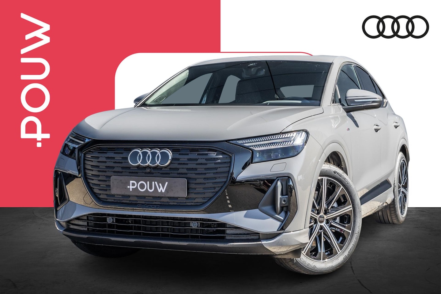 Audi Q4 Sportback e-tron - 45 quattro S Edition Competition 82 kWh | Panoramadak | Comfort Pakket - AutoWereld.nl