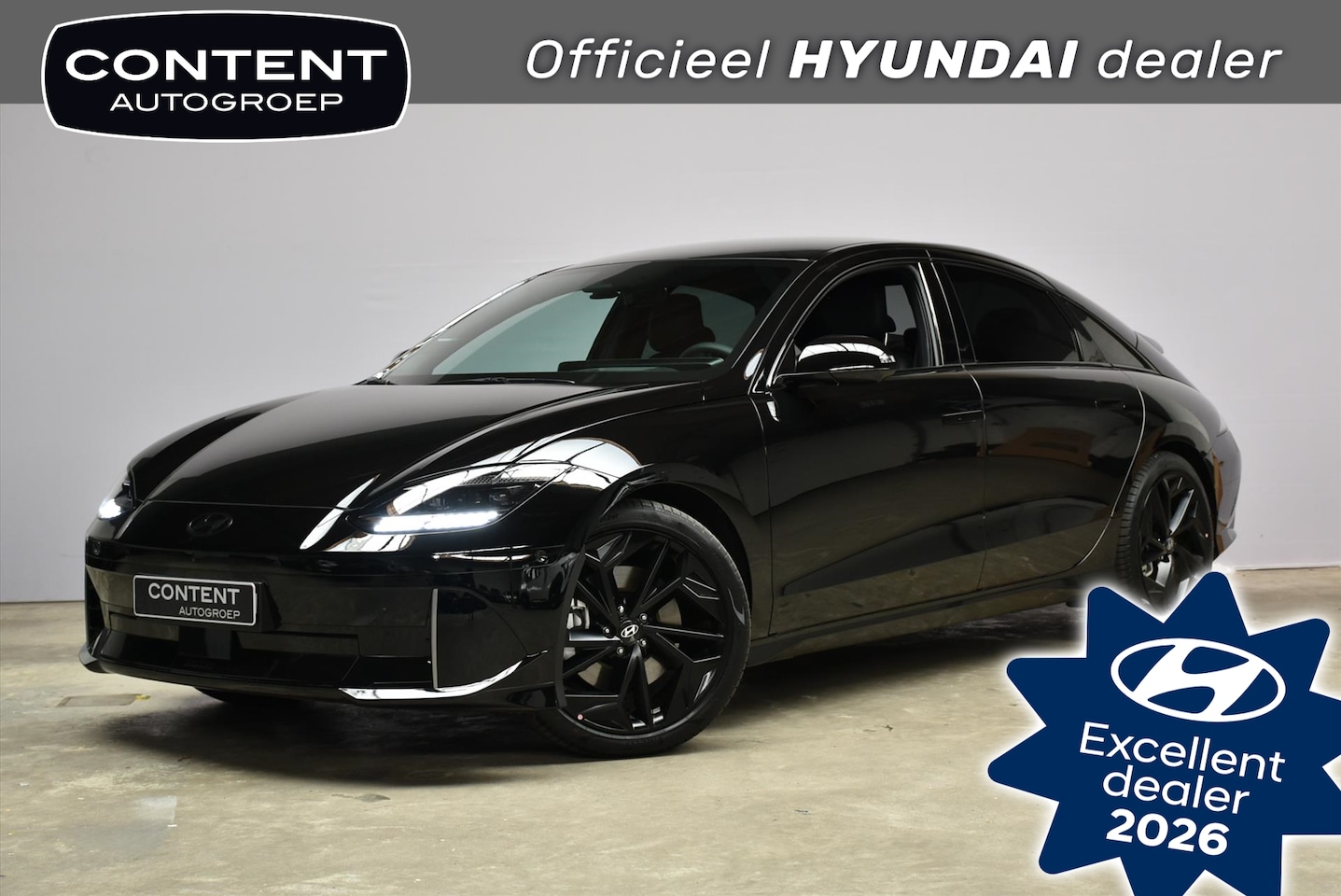 Hyundai IONIQ 6 - 77,4 kWh Business Edition I Super aanbieding! I Snel rijden! - AutoWereld.nl