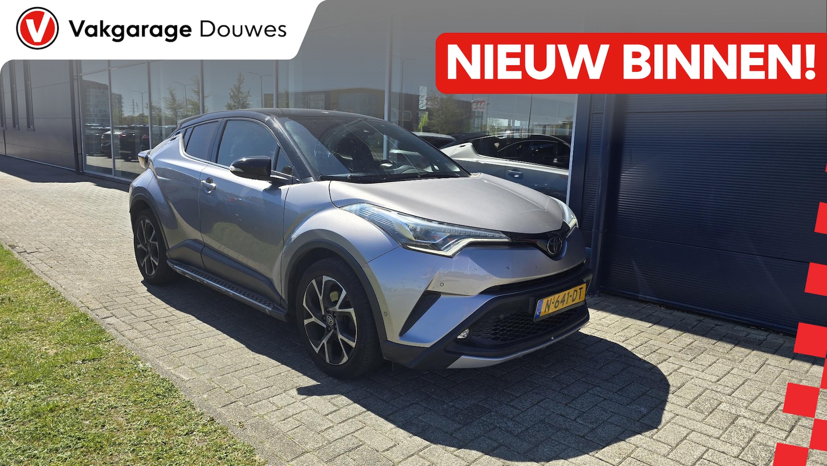 Toyota C-HR - 1.2 Bi-Tone |Stoel&Stuurverwarming|Leder|Cruise - AutoWereld.nl