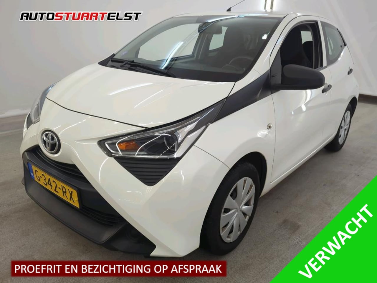 Toyota Aygo - 1.0 VVT-i x-fun 1e Eigenaar | Dealer Onderh | BTW | NAP | Airco | Bluetooth | Elek Ramen | - AutoWereld.nl