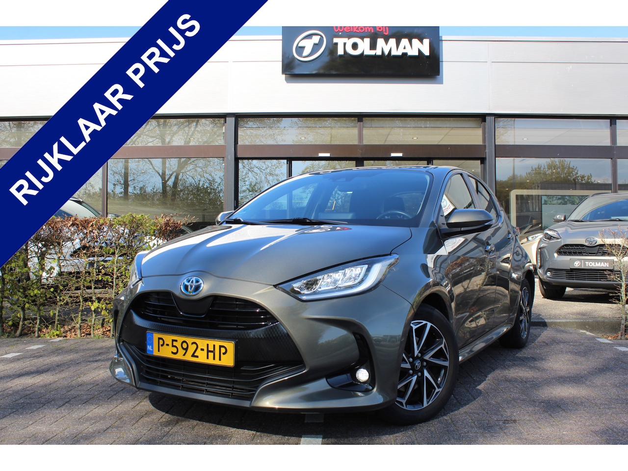 Toyota Yaris - 1.5 Hybrid Dynamic | Rijklaar | Trekhaak | Keyless | Apple/Android | Clima | Adap.Cruise | - AutoWereld.nl