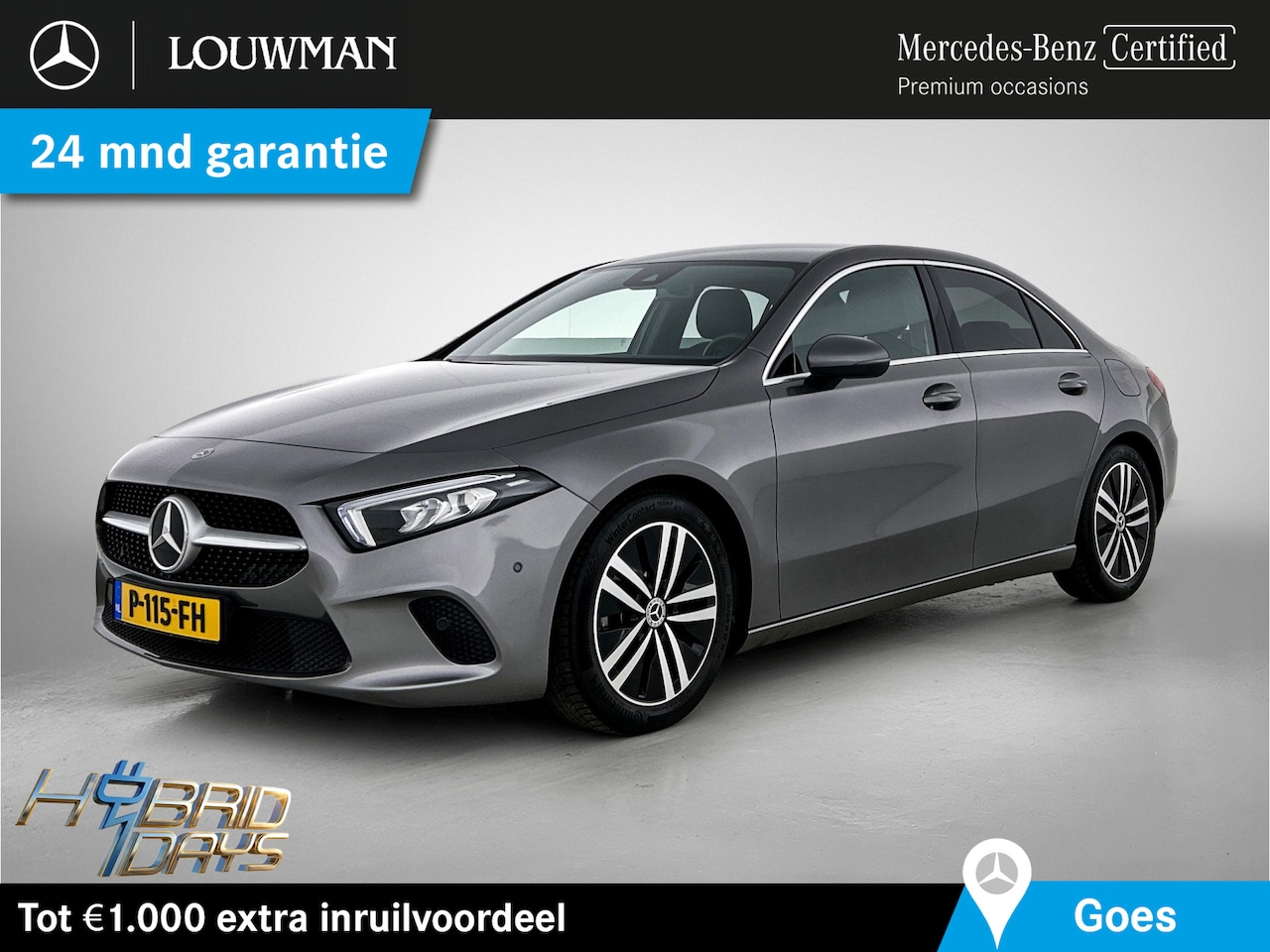 Mercedes-Benz A-klasse - 180 Business Solution Ledkoplampen | Stoelverwarming | Parkeerpakket met achteruitrijcamer - AutoWereld.nl