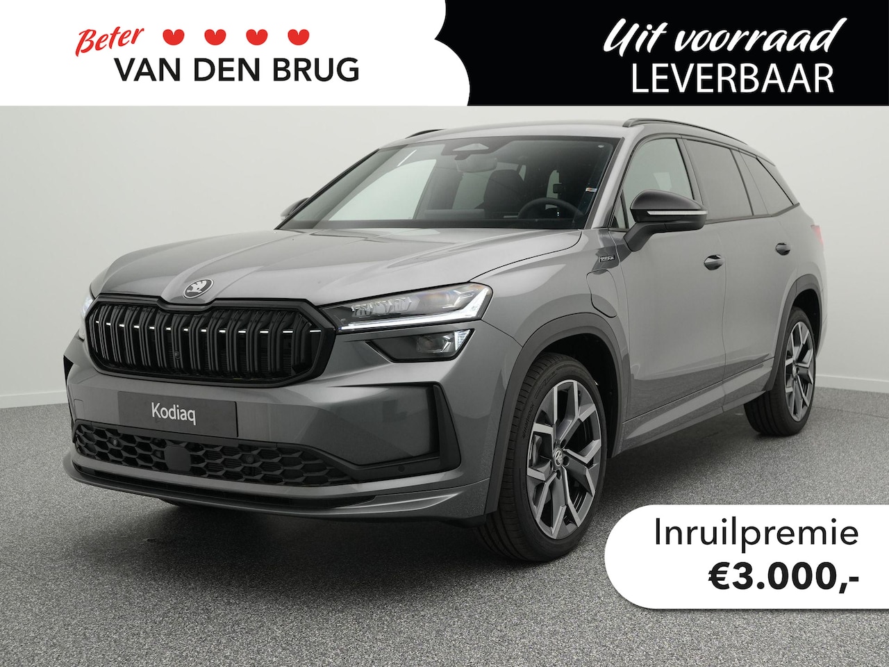 Skoda Kodiaq - 1.5 TSI 204pk PHEV Sportline Business | Trekhaak | 20 inch | Elektrische achterklep | Elek - AutoWereld.nl