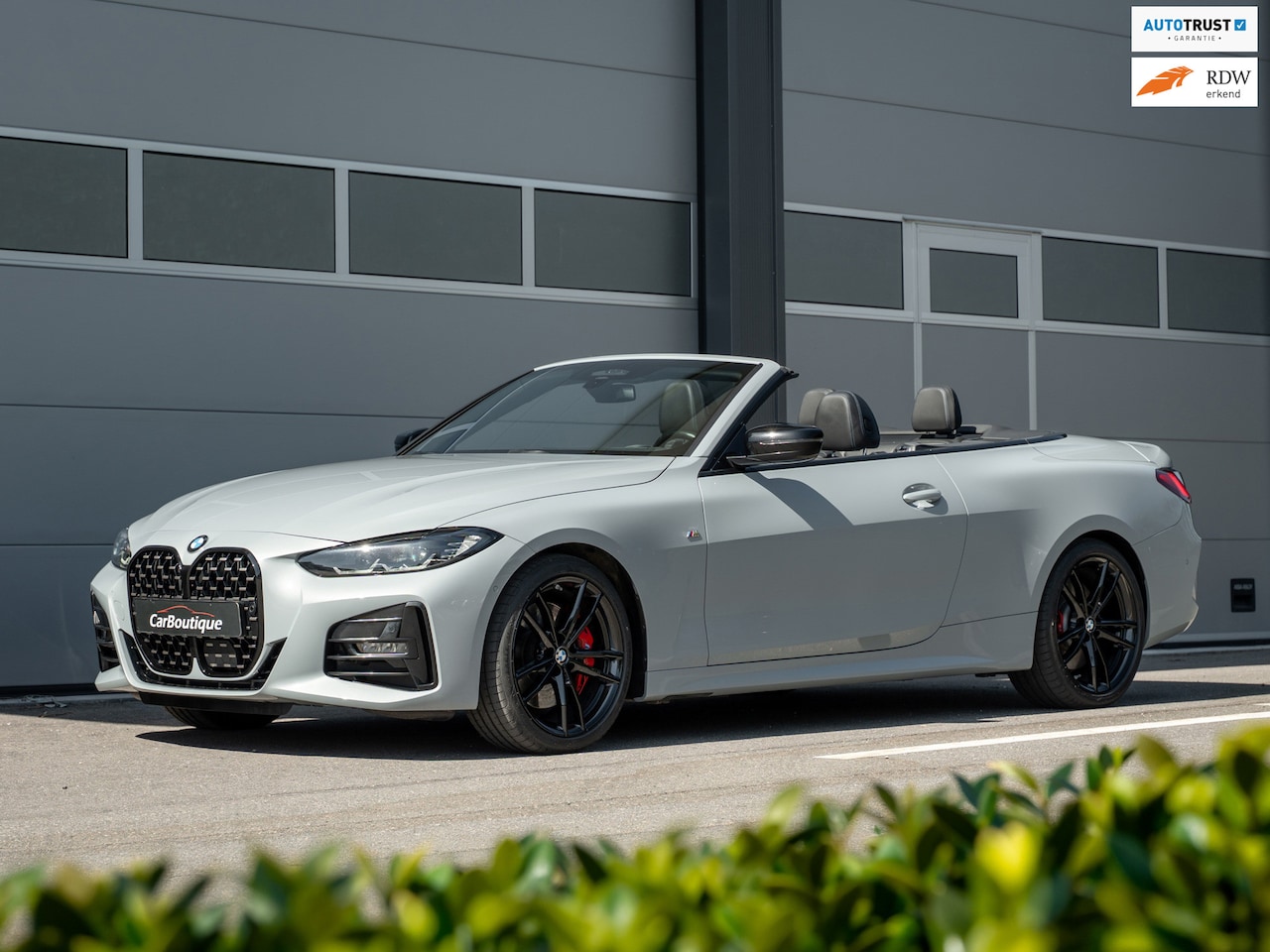 BMW 4-serie Cabrio - 430i M Pakket I Widescreen I Harman Kardon I Adaptive Cruise Control I Btw I I Carbon I Ca - AutoWereld.nl