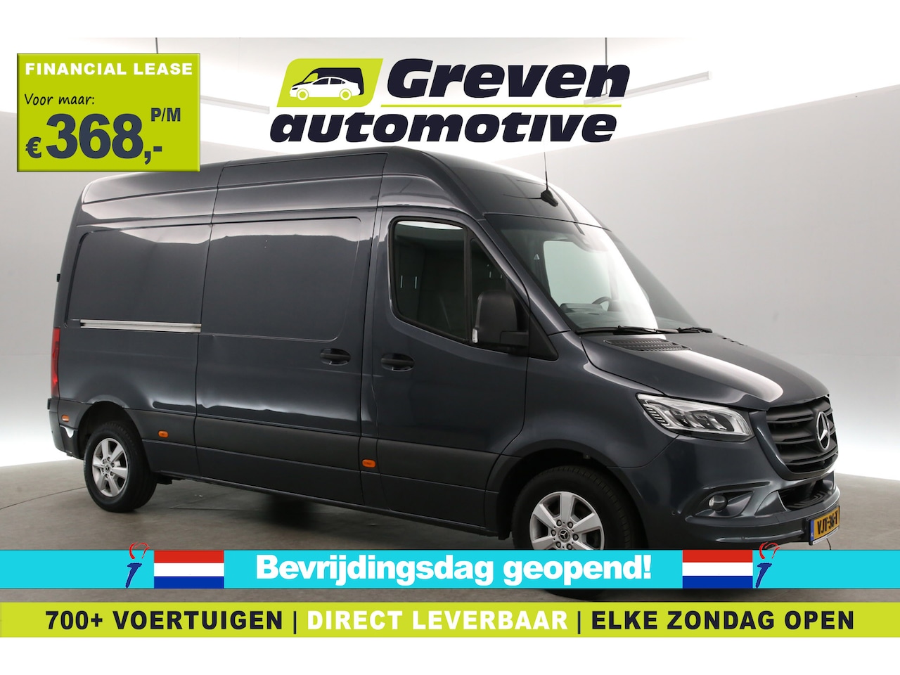 Mercedes-Benz Sprinter - 2.2 CDI L2H2 | Aut. | Airco | Adap. Cruise | Camera | 3 Zits | Carplay | Trekhaak - AutoWereld.nl