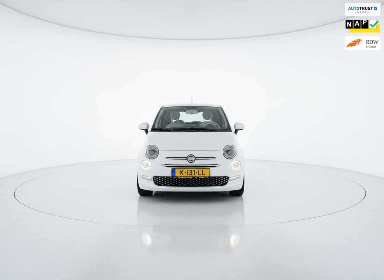Fiat 500 - 1.0 Hybrid Lounge LAGE KM STAND CRUISECONTROL - AutoWereld.nl