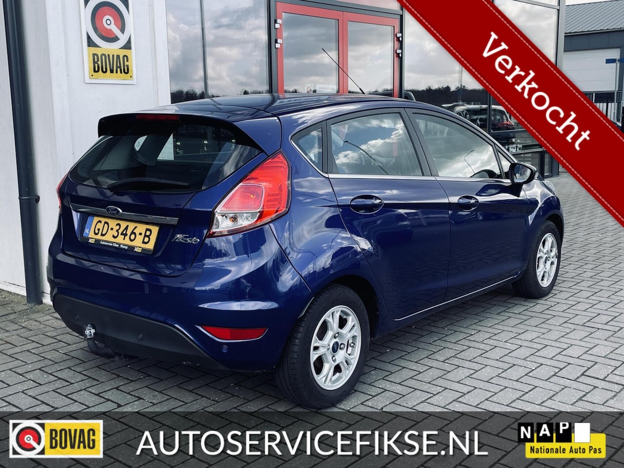 Ford Fiesta - 1.5 TDCi TITANIUM|CLIMA & CRUISE|PDC|TREKHAAK - AutoWereld.nl
