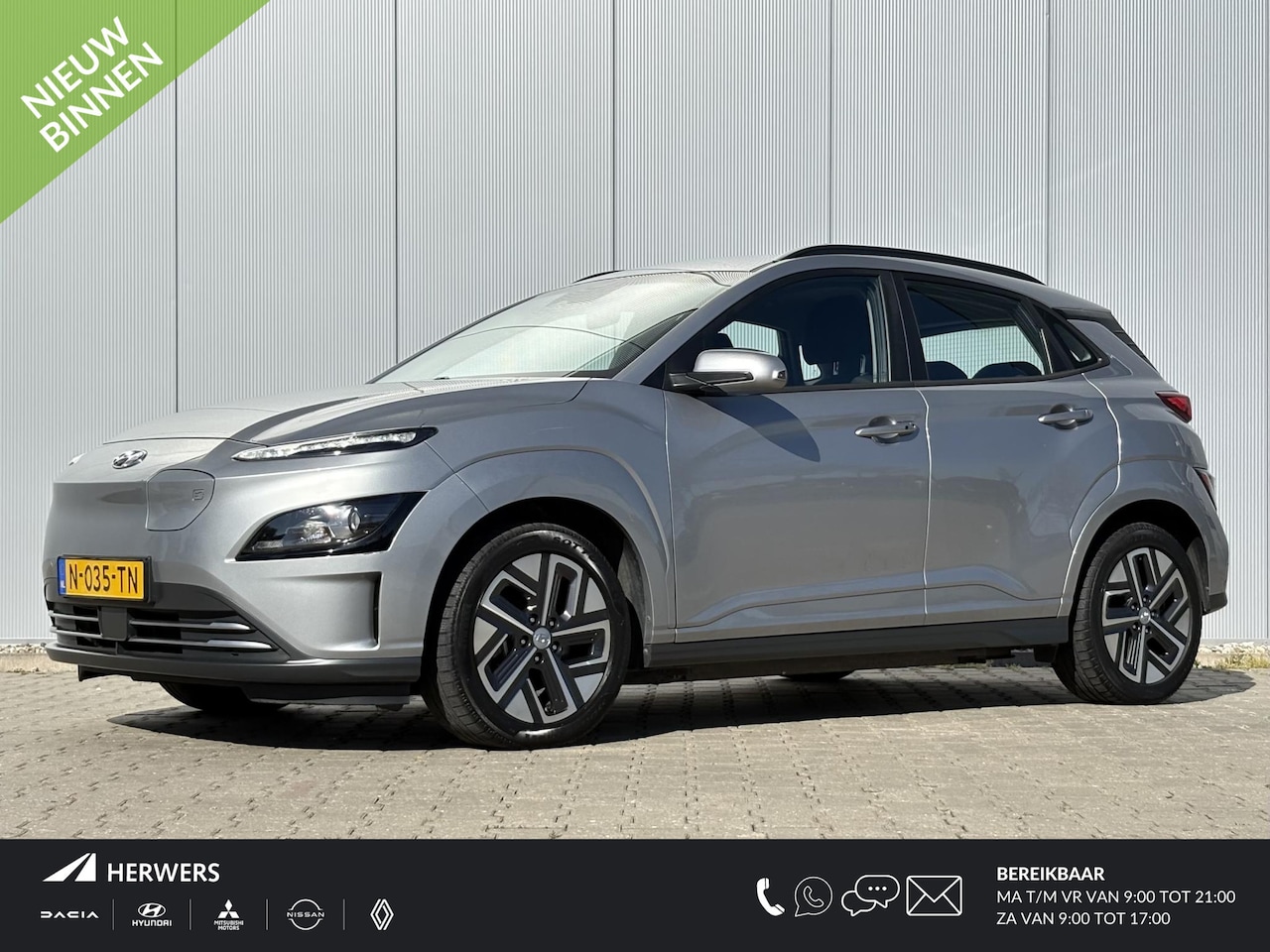 Hyundai Kona Electric - EV Comfort 64 kWh / Automaat / Navigatie / Navigatie / Climate & Cruise Control / Camera / - AutoWereld.nl