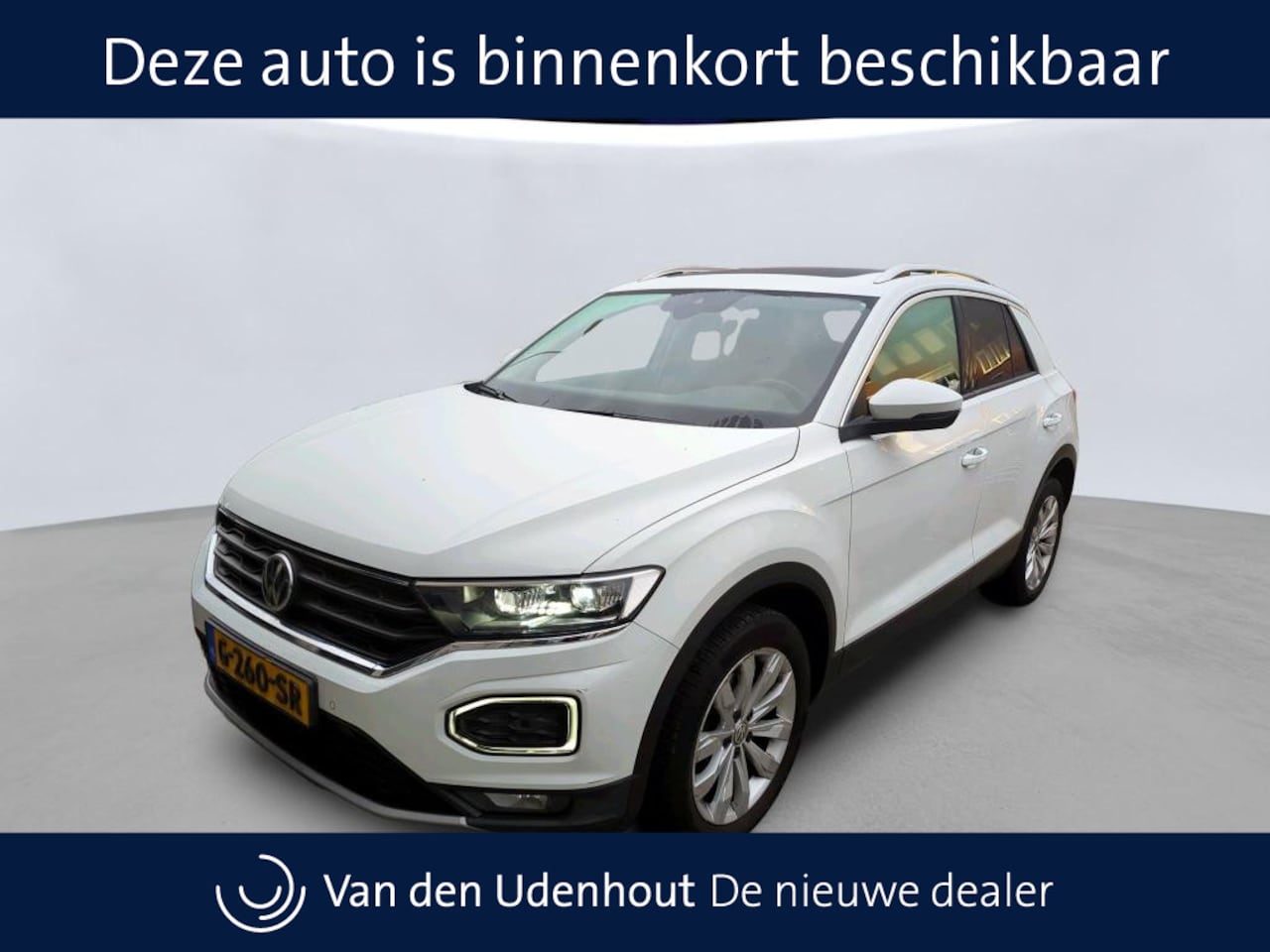 Volkswagen T-Roc - 1.0 TSI Style | Trekhaak | Panorama | Full-LED | Navi - AutoWereld.nl