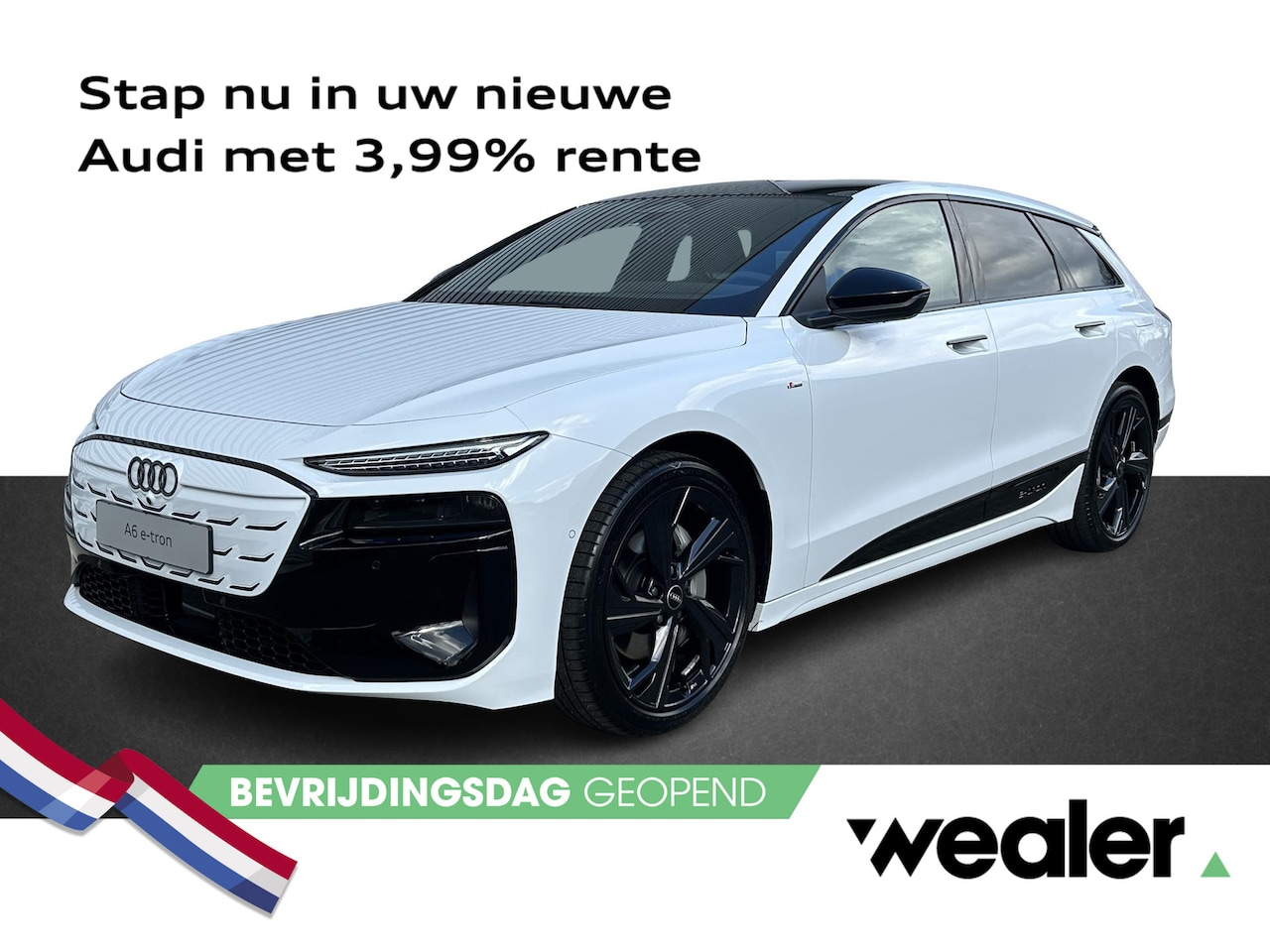 Audi A6 Avant e-tron - S edition 100 kWh / 367 PK | Panoramadak | Passagiersdisplay | Matrix LED-koplampen | 360 - AutoWereld.nl