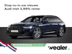 Audi A6 Avant - S edition Competition 50 TFSI e 299 PK | Panoramadak | 21" Velgen | Lederen Sportstoelen |