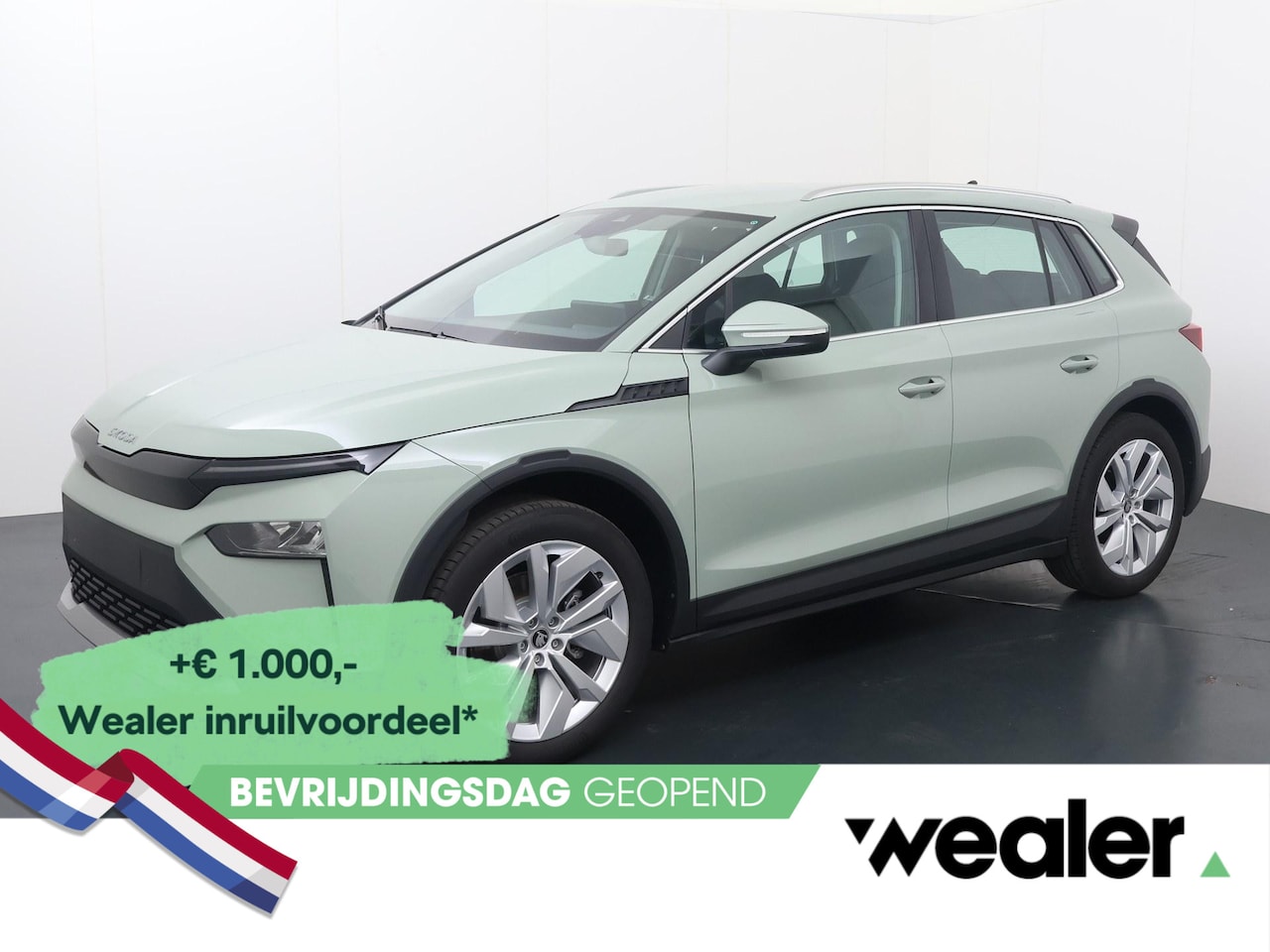 Skoda Elroq - 60 Business Edition 204 PK | Trekhaak | Navigatie | Dodehoek sensor | 20" lichtmetalen vel - AutoWereld.nl