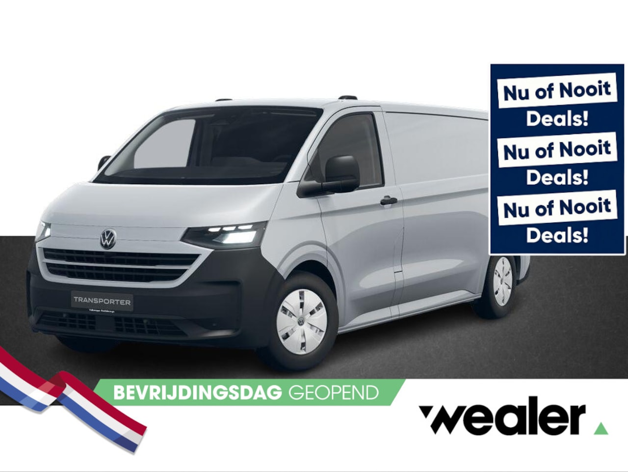 Volkswagen e-Transporter - Bedrijfswagens Life Intro L2 Elektromotor 160 kW (218 pk) 3500 mm - AutoWereld.nl