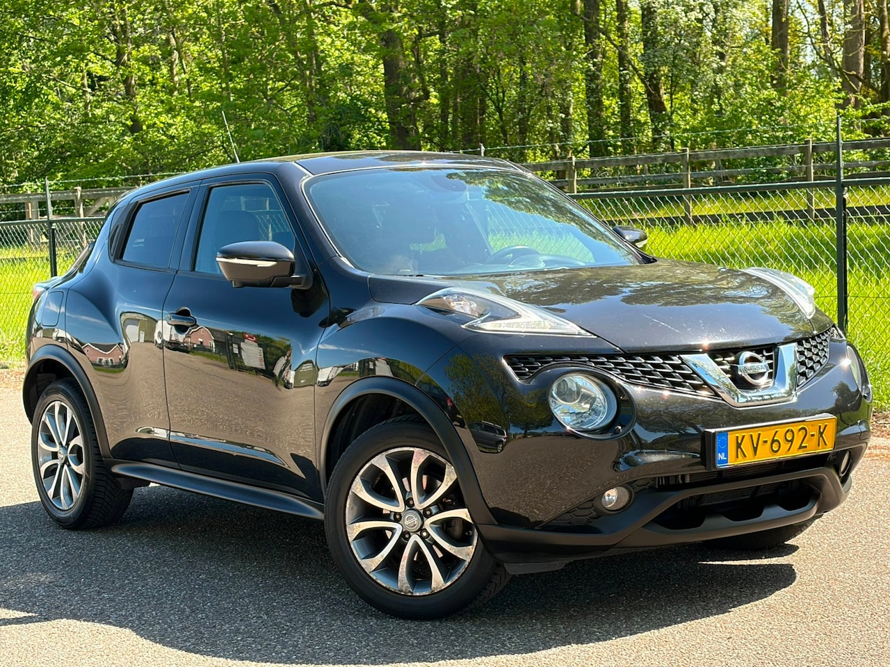 Nissan Juke - 1.2 DIG-T S/S Tekna /Luxe/Xenon/Pano/Navi/360Camera/ - AutoWereld.nl