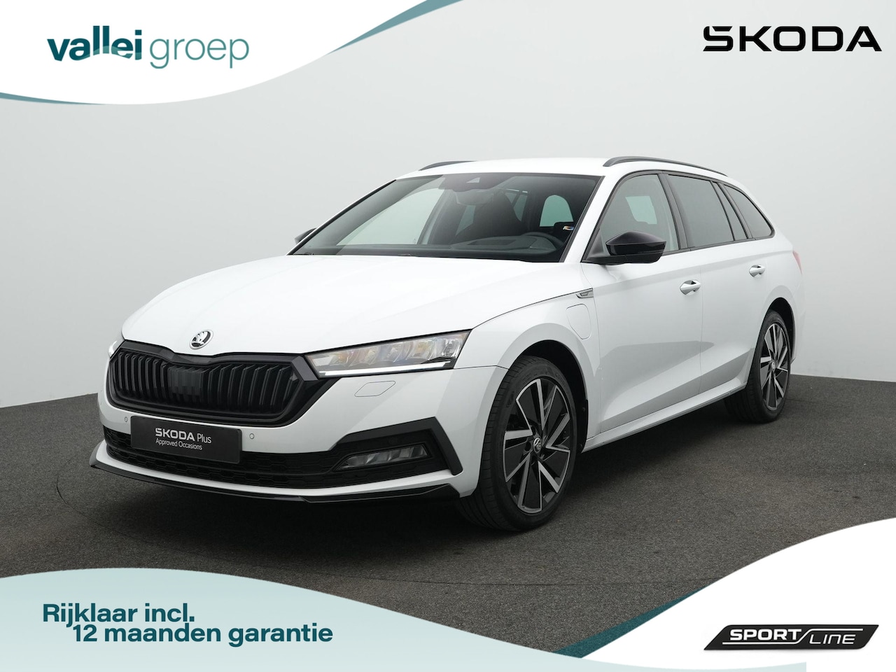 Skoda Octavia Combi - 1.4 TSI 204 pk iV PHEV Sportline | Head-up display | Achteruitrijcamera | Adaptive Cruise - AutoWereld.nl