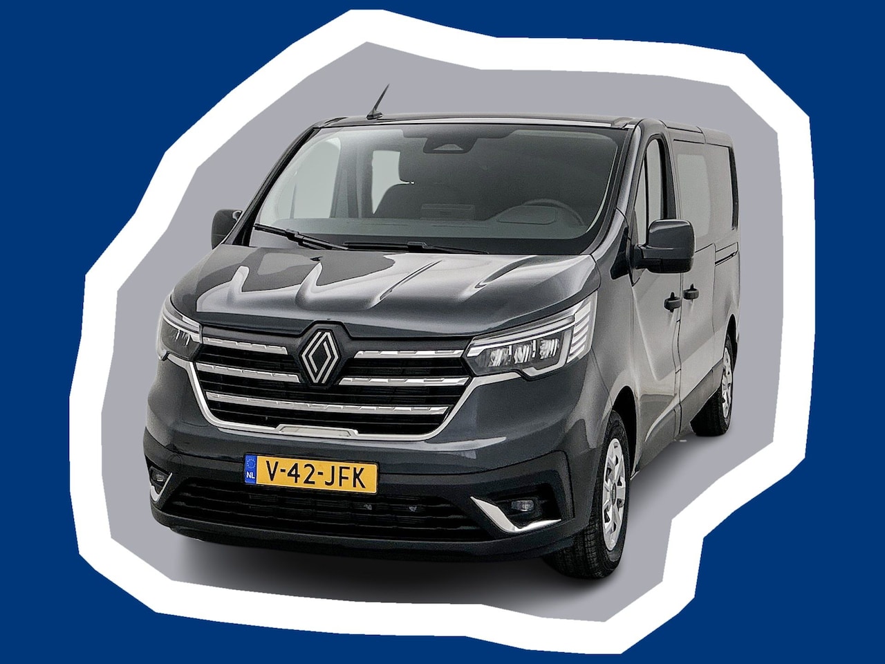 Renault Trafic - 2.0 Blue dCi 130 T29 L2H1 Advance DC 2x Schuifdeur Led Dubbele cabine Betimmering Trekhaak - AutoWereld.nl