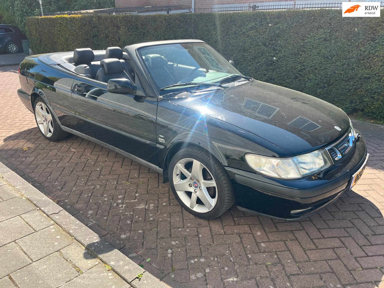 Saab 9-3 Cabrio - 2.0 S AIRCO|LEDER|YOUNGTIMER| NIEUWE APK| - AutoWereld.nl