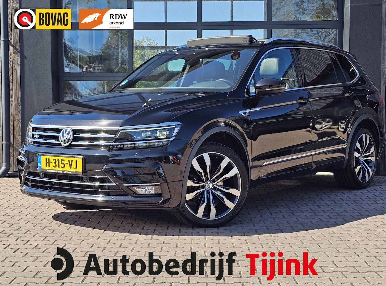 Volkswagen Tiguan Allspace - 1.5 TSI Highline Business R-line 7p. | LED | Pano | Trekhaak | Leder | Stoelverwarming | C - AutoWereld.nl