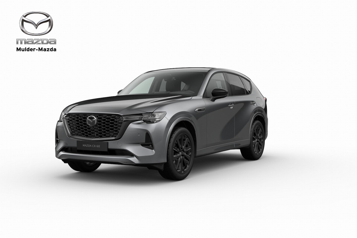 Mazda CX-60 - e-Skyactiv PHEV Homura Business Edition - Zwart Nappa Leder | 12,3-inch TFT-kleurendisplay - AutoWereld.nl