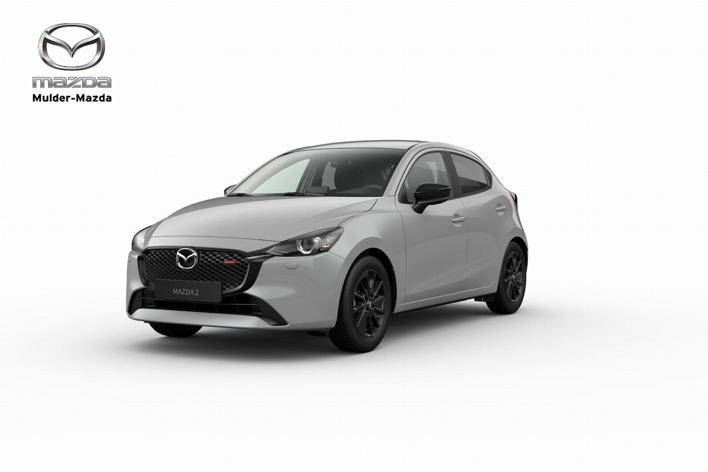 Mazda 2 - SKYACTIV-G 90 Homura | 16-inch lichtmetalen velgen, Black | 8-inch LCD touchscreen kleuren - AutoWereld.nl