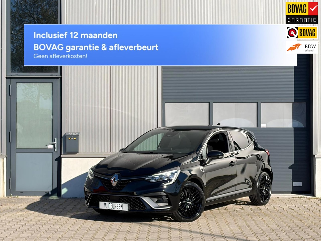 Renault Clio - 1.3 TCe R.S. Line AUTOMAAT| LEER | 360 CAMERA| STOELVERWARMING - AutoWereld.nl