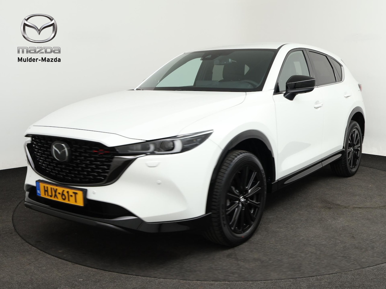 Mazda CX-5 - e-Skyactiv-G 165 Homura - Comfort Pack | 19-inch lichtmetalen velgen, Black | 360° View Mo - AutoWereld.nl