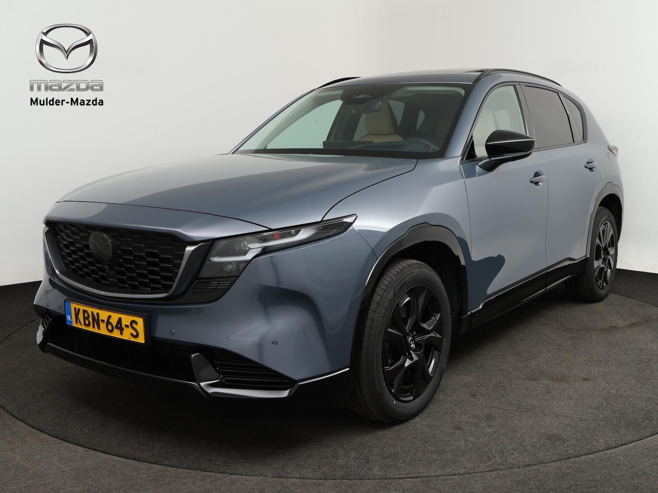 Mazda CX-5 - e-Skyactiv G 141 Homura - Tan lederen interieur & Panoramic Pack | 19-inch lichtmetalen ve - AutoWereld.nl