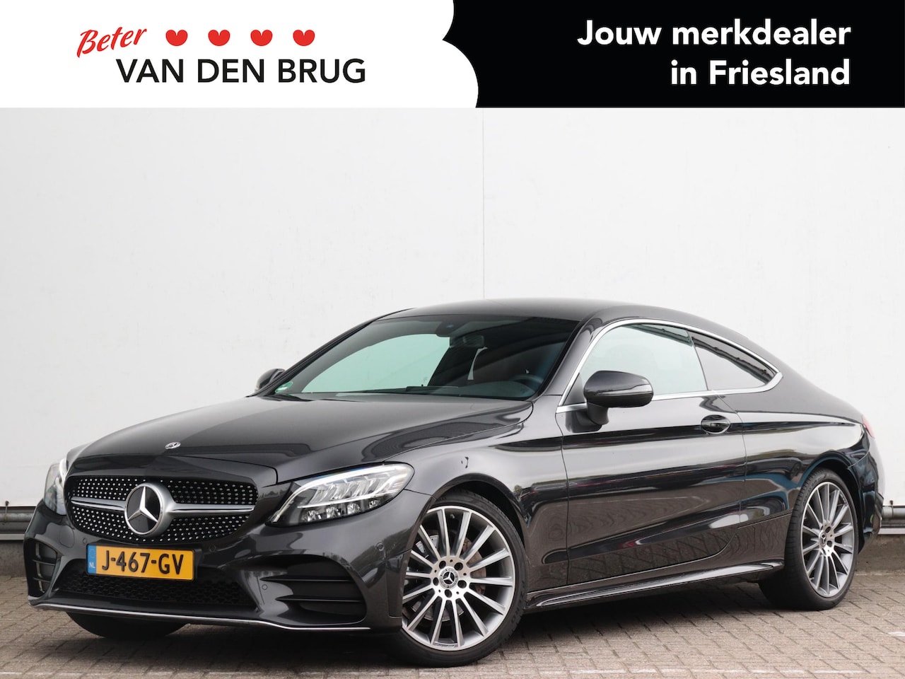 Mercedes-Benz C-klasse Coupé - 180 Advantage Pack | AMG | Leder | Camera | Dealer Onderhouden | NL-auto | 19-inch | Carpl - AutoWereld.nl