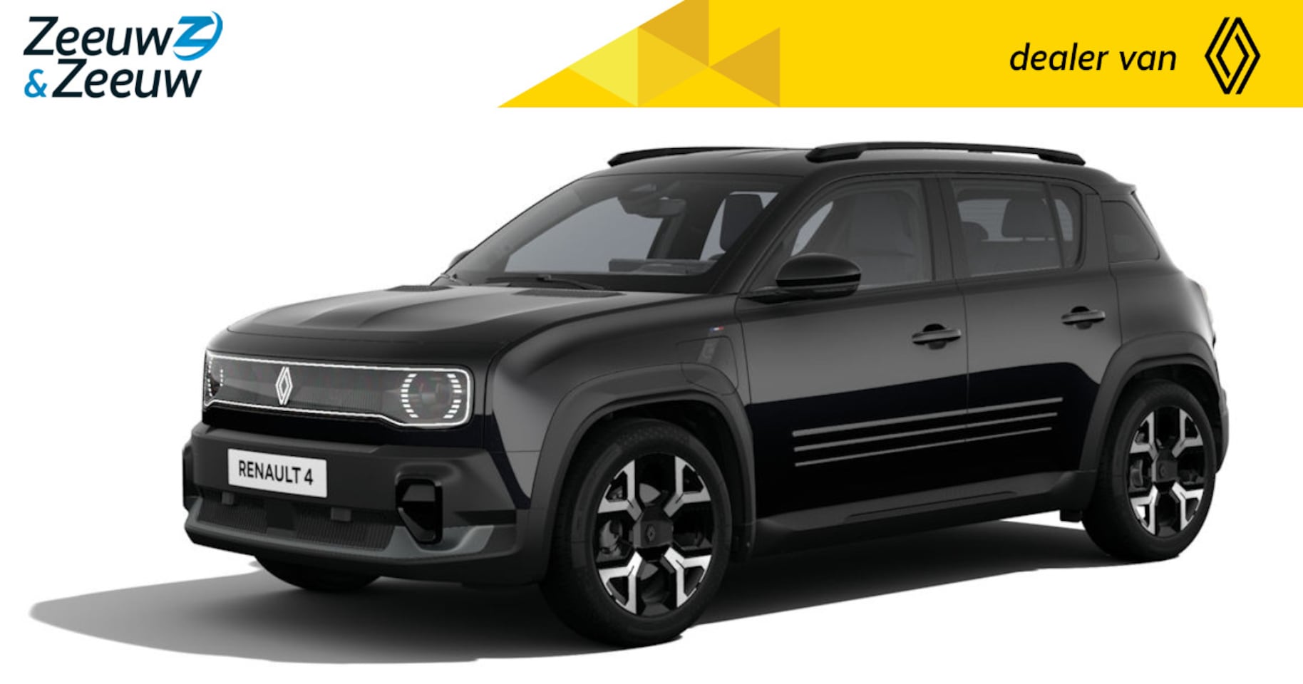 Renault 4 - Techno comfort range | Profiteer nu van €4.500,- Zeeuw & Zeeuw voorraadkorting | NU met GR - AutoWereld.nl