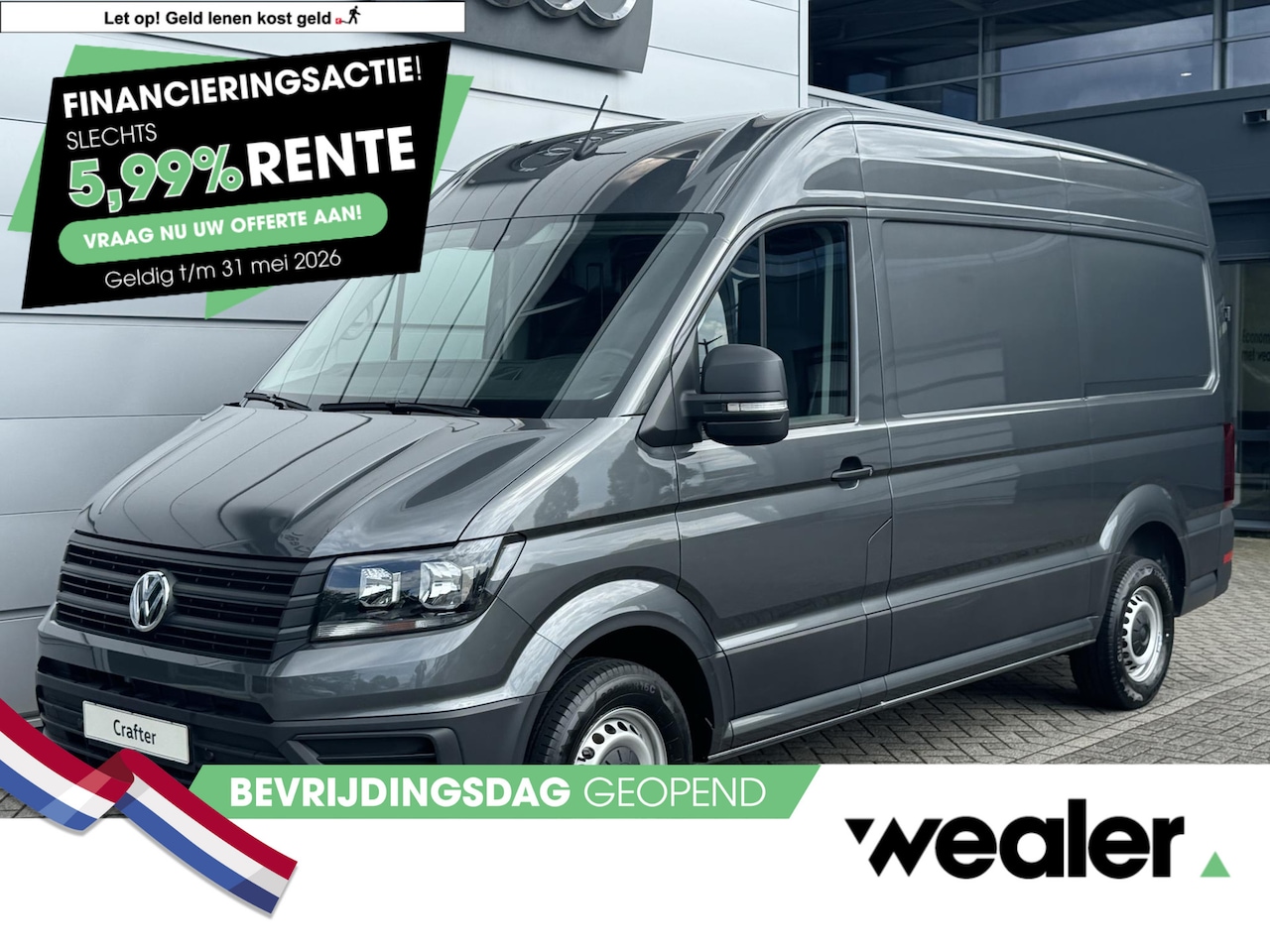Volkswagen Crafter - Bedrijfswagens Comfortline L3 2.0 TDI EU6 103 kW (140 pk) GVW 3.5 T WB 3640 MM 6 versn. Ha - AutoWereld.nl