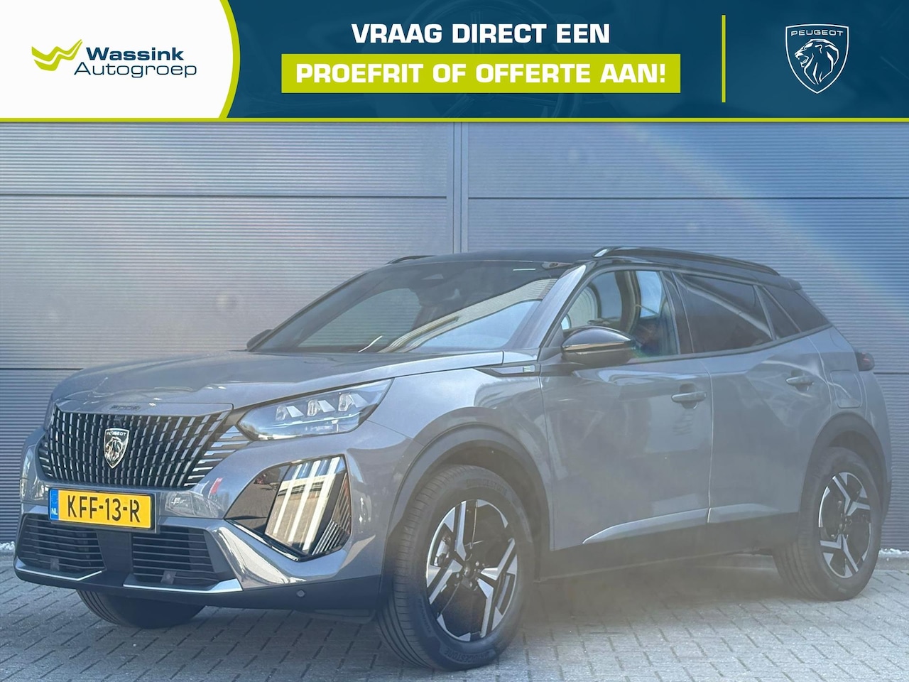 Peugeot e-2008 - EV 54kWh 156pk GT Avantage | 360 Camera | Stoel -en Stuurverwarming | Leder/ Alcantara | - AutoWereld.nl