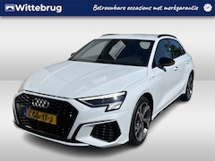 Audi A3 Sportback - 40 TFSI e 2x S-Line / AUTOMAAT/ ZWART OPTIEK/ CAMERA/ PARK. SENSOREN/ LED/ SMARTPHONE INTE