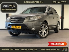 Hyundai Santa Fe - 2.7i V6 4WD Style|TREKHAAK|PANO|LEDER|STOELVERW|GOED ONDERHOUDEN