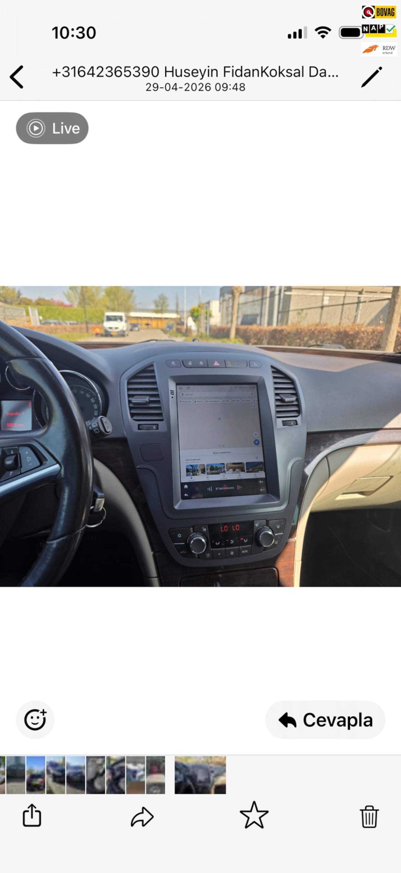 Opel Insignia Sports Tourer - 1.6 T Cosmo 1.6 T Cosmo - AutoWereld.nl